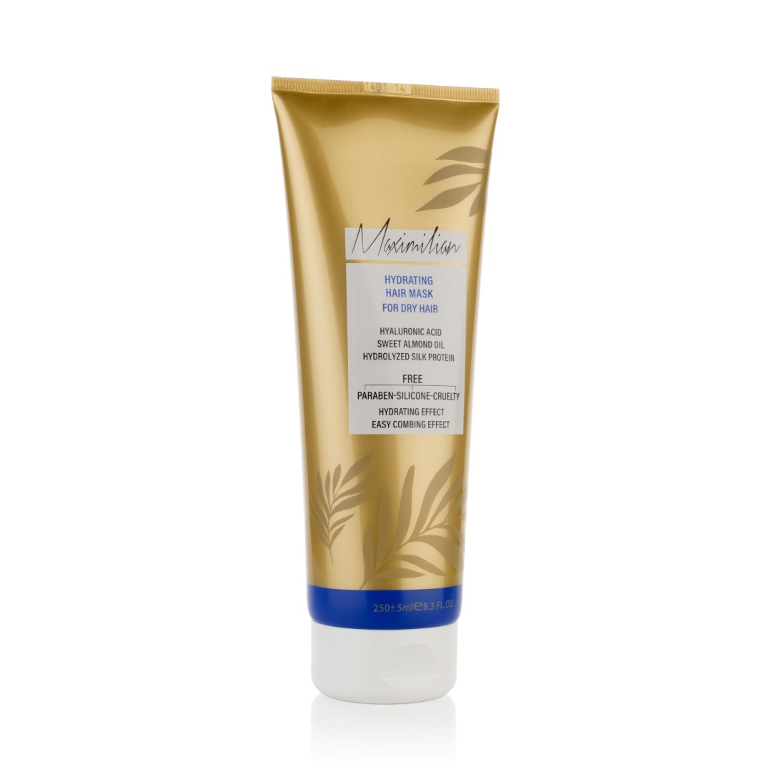 ماسک مو آبرسان بدون نیاز به آبکشی ماکسیمیلیان مناسب موهای خشک 250 میل